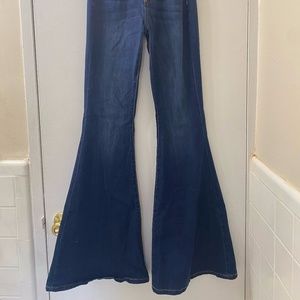 High-Wasted Flare Jeans
